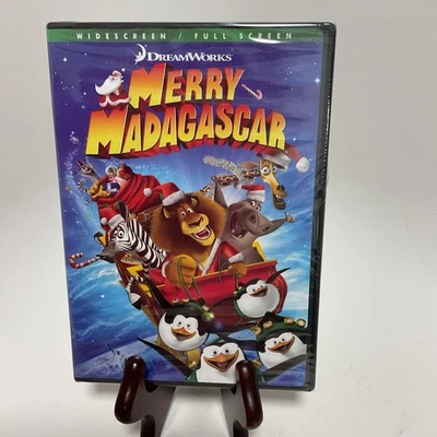 Merry Madagascar, Factory Sealed New & Sealed DVD - Image 1 of 3
