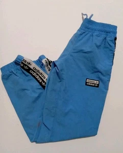 Adidas Track Pants Boys Size Xs Color Blue and White  - Picture 1 of 6