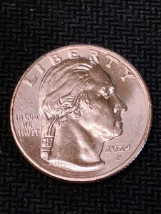 2024 Phili Washington Quarter 25 Cent USA 25C in Stempelglanz L#1145 - Bild 1 von 2