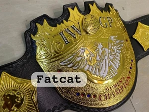 Frauen IWGP Schwergewicht Wrestling Championship Gürtel Replik Erwachsene Größe 4 mm Zink - Bild 1 von 6