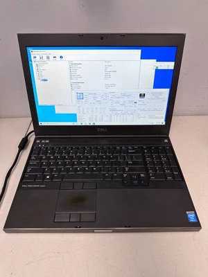 Dell Precision M4800 i5-4300M 8GB RAM 256GB SSD NVIDIA K1100M SIN AC #04 Foto 1 de 4