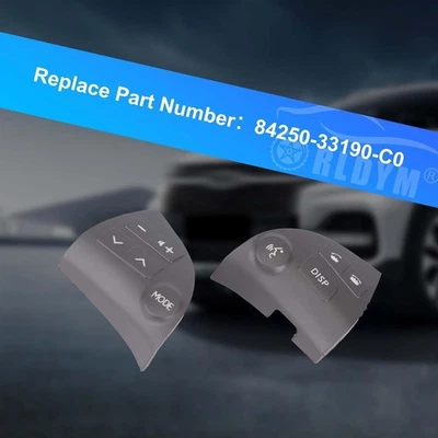 Grey Steering Wheel Volume Control Switch Button Fits for Lexus ES350 2007-2010 Foto 1 de 4