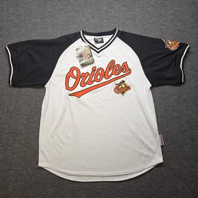 New Baltimore Orioles T Shirt Stitches NWT Jersey Mens Large - Image 1 of 4