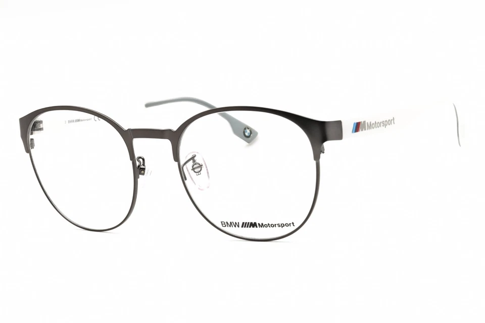 BMW Eyeglasses BS5001-009-55 Size 55/21/round W CASE