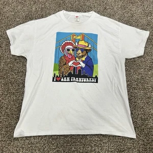 Vintage Hanes San Francisco Thanksgiving Race Graphic T Shirt Men’s Large - Picture 1 of 8