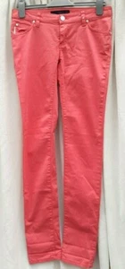 Size 12, peach, low rise skinny stretch jeans Calvin Klein Jeans - Picture 1 of 3