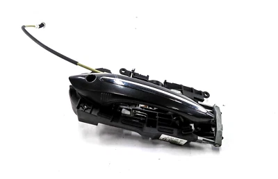 11-16 BMW 528i 535i 550i M5 (F10) LEFT FRONT DRIVER COMFORT DOOR HANDLE (GRAY) - Image 1 of 4