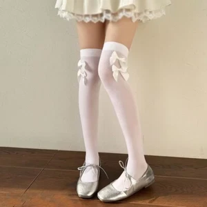 Sweet Lolita JK Uniform Socks Thigh High Cosplay Japanese School Cute Socks - Picture 1 of 6