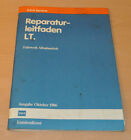 Werkstatthandbuch Reparaturleitfaden VW LT Fahrwerk Allradantrieb Stand 10/86