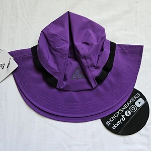 Nike ACG Apex Bucket Hat Purple Black FB6530-599 Adult Size Large - Picture 1 of 5