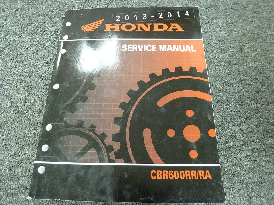 Manual de reparo 2013 2014 Honda Models CBR600RR CBR600RA loja de motocicletas manual de serviço - Imagem 1 de 1