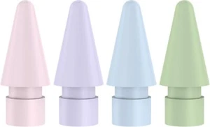 4 Pack Colorful Replacement Tips Compatible with Apple Pencil 2nd Generation, Ap - Picture 1 of 6