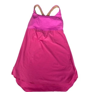 Sujetador Lululemon Mujer Rosa Singlet Con Sujetador Sopport Incorporado Yoga Correr Talla 6 - Imagen 1 de 7