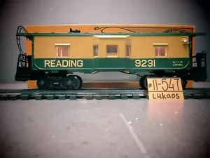 Lionel 6-9231 O Gauge Reading Bay Window Caboose O.B. - Picture 1 of 12
