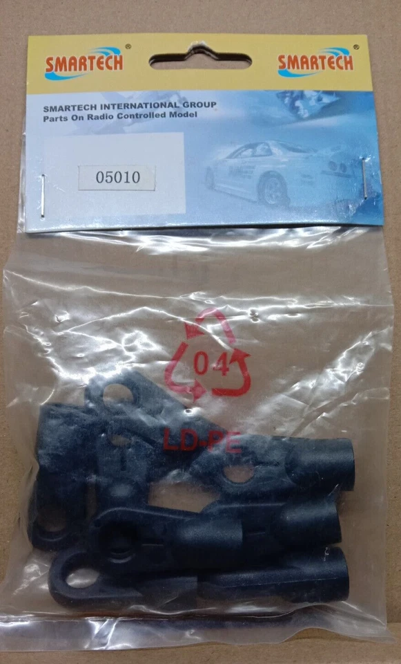 Smartech - 05010 - Ball End Mount B (8 Pack) - R/C Buggy - NEW IN PACK - Image 1 of 1