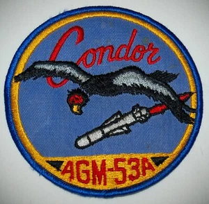 VINTAGE Patch CONDOR AGM-53 Vietnamkrieg Ära 70er Jahre sehr seltener Fund! - Bild 1 von 2