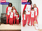 Studio Dog Family Reindeer Personalised Pyjama(NAME RUSTY )Size S White Red NEW