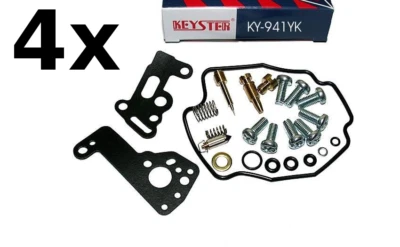 Keyster Vergaser-Reparatursatz,Yamaha /V-Max/VMX1200/XVZ1200/1300,4 Kits - Image 1 of 4