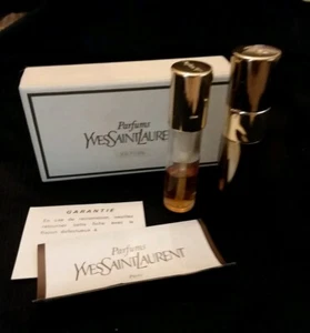 VINTAGE RARE "Y" Yves SAINT LAURENT 1/5 oz ATOMIZER SAC ORIGINAL FORMULA FRANCE - Picture 1 of 6