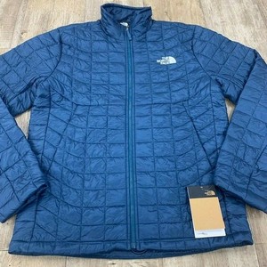 The North Face Thermoball Blue Coats 