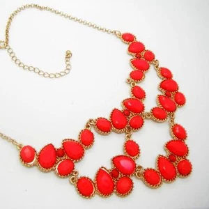 Vintage Detachable Precious Stone False Neck Collar Necklace Choker Choose In UK - Picture 1 of 5