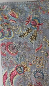 Vintage Patchwork Crown Kantha Quilt Bedspread Indian Handmade Throw Blanket Lot - Picture 1 of 74