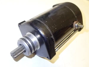 2005 Honda VTX1800R3 Engine Starter Motor, Mitsuba SM-13 12V DC 9-Teeth - Picture 1 of 3