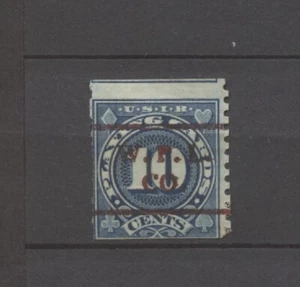 Nr: 128175 - USA - "BACK OF BOOK" - "PLAYINGCARDS" - EINE ALTE 10 C BRIEFMARKE - GEBRAUCHT!! - Bild 1 von 1