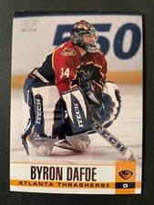 Byron DAFOE 2003-04 Pacific Hockey #12 Atlanta Thrashers