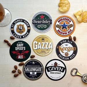 Newcastle Football Beer Mat Coasters - The Perfect Gift Or Present (8-pack)