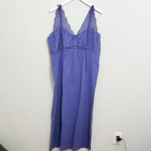 Avenue Maxi Lace Nightie Lilac Purple Size 22/24 - Picture 1 of 3