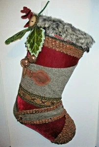 Katherine's Collection Woodland Lg. Stocking To Hang On Fireplace, Wall or Door - Picture 1 of 8