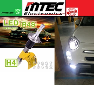 Set Mtec LED H4 6000K 10400LM Canbus No Xenon Fiat 500X 500L Canbus 500 - Picture 1 of 1