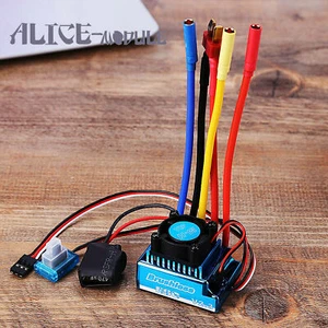 Waterproof 3900KV Brushless Motor 45A 60A 80A 120A ESC for 1/10 RC Car Truck B2A - Picture 1 of 14