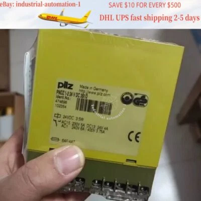 Relé PILZ PNOZ 1-2 24V DC3SIO-ID-No.474696 1 pieza nuevo Foto 1 de 2