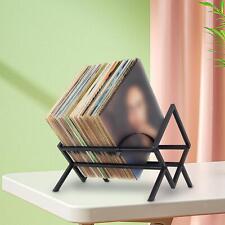 Record Stands Holder Multi Use Simple Assembly Durable Storage Rack Standing