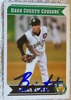 Chicago Cubs Brian Smith Signed 2013 Kane County Cougars Card Auto