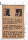 3457 Virgo astrology horoscope mutoscope card c. 1920 marriage husband wife 