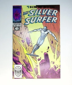 Silver Surfer #2 1989 Unread NM+ or Better Parable Moebius - Imagen 1 de 2