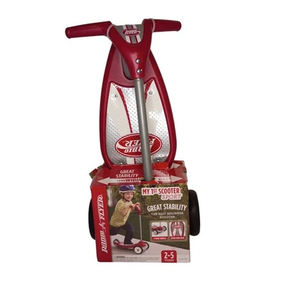 Radio Flyer My 1st Scooter Sport 3 Wheels Extra Wide Base 2-5 Years Model 539 - Image 1 of 4