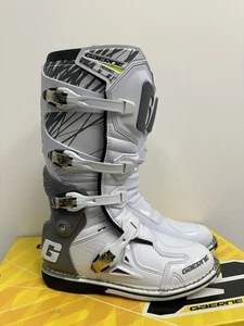 Gaerne Fastback Motocross Boots - White - UK12/US13 - Brand New - Picture 1 of 4