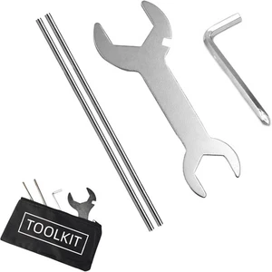 Dance Pole Tool Kit, Portable Black Toolkit Bag for Static/Spinning Silver  - Picture 1 of 6