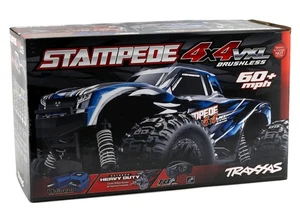 Traxxas Stampede GREEN 4x4 VXL Brushless RTR 1/10 Monster Truck 90376-4 SEALED  - Picture 1 of 15
