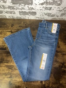 NWT! Wonder Nation Flare Jegging Elastic Waist Jeans Size Large - Picture 1 of 8