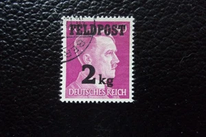 DEUTSCHLAND - Grüne Briefmarke / Briefmarke FM Nr. 4 Obl (A102) - Bild 1 von 2