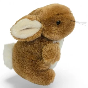 Eden Peter Rabbit Bunny Plush Vintage 1988 7" Brown Korea - Picture 1 of 7