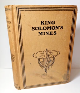 King Solomon's Mines by H. Rider Haggard Early Print M. A. Donohue & Co HC RARE - Picture 1 of 9