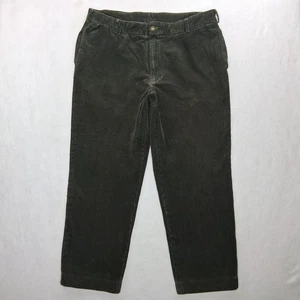 Pantaloni Bills Khakis uomo 40 vestibilità classica elasticizzati chino verde velluto a coste made in USA - Foto 1 di 19
