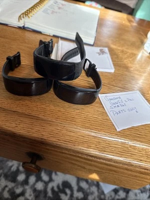 Reloj inteligente Samsung Gear Fit2 Pro SM-R365 negro como está piezas/reparación X3 Foto 1 de 4