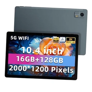 Tablet 10.4 inch Android 13, 16GB RAM+128GB ROM, 512GB Expandable, Octa-core - Picture 1 of 7